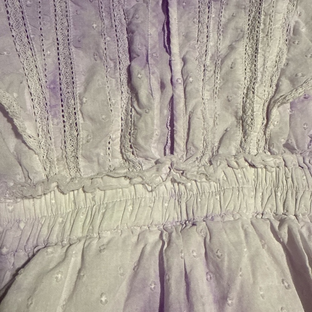 LoveShackFancy Lilac Lace Dress - Picture 4 of 4